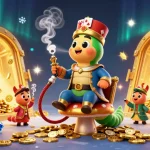 Engage with GG88's dynamic casino experience featuring vibrant 3D characters and gambling elements.